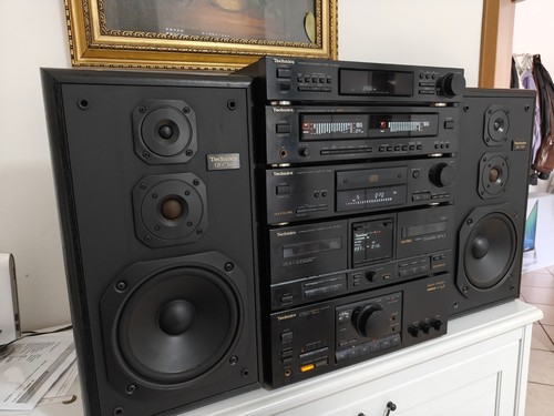Technics stereo nero con - stereo,
